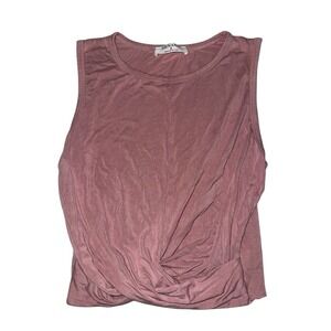 Zenana Women's Coral Pink Tank EUC